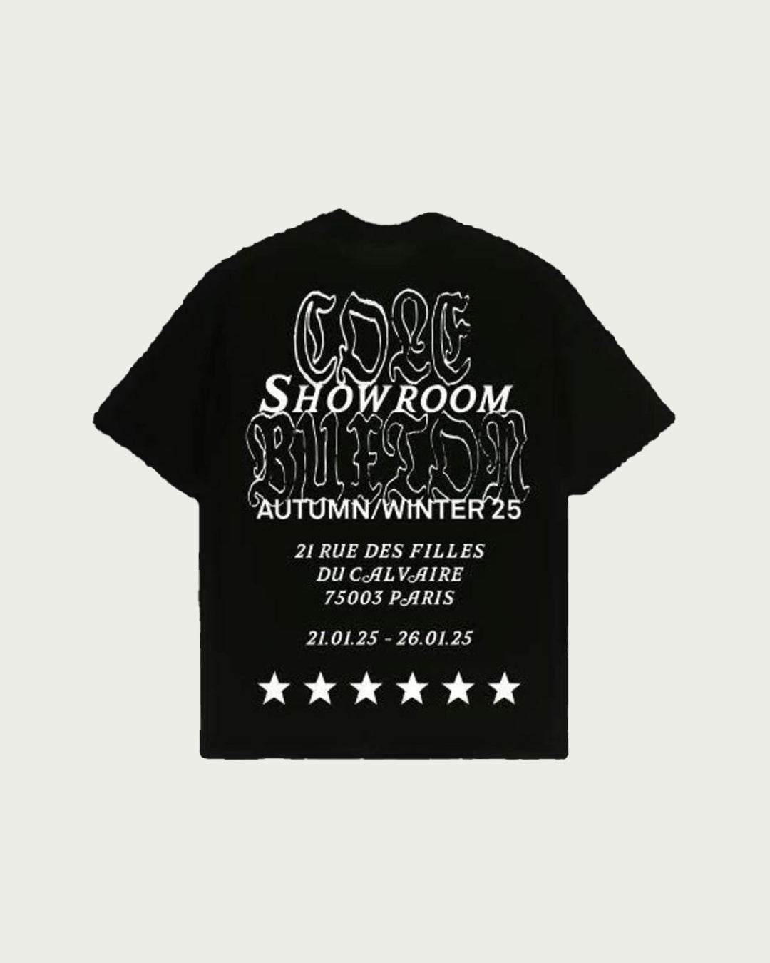 Colebuxton “ Showroom “ Tee