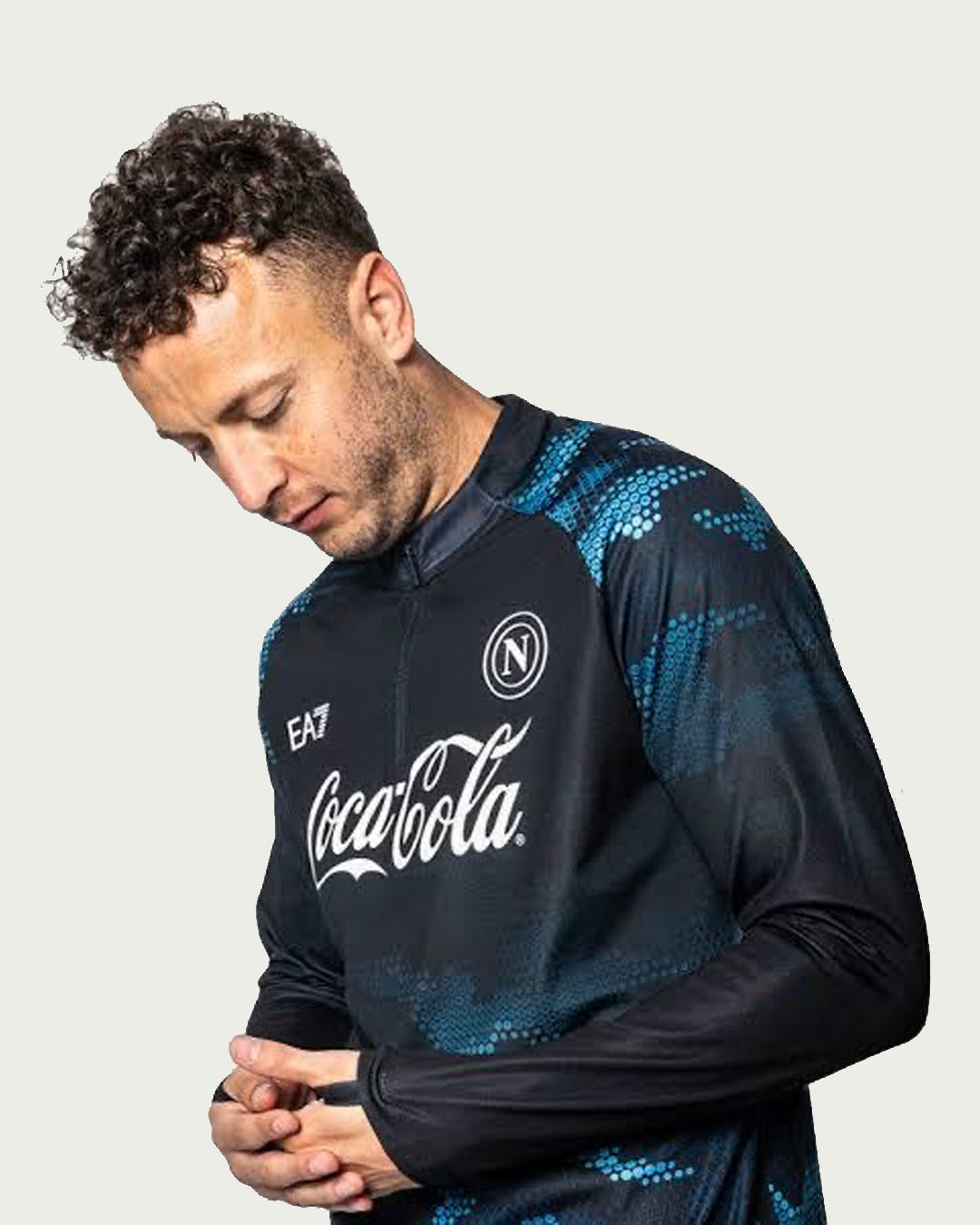 Napoli x EA7 “ Navy Blue “ Sweatshirt 2024 / 2025
