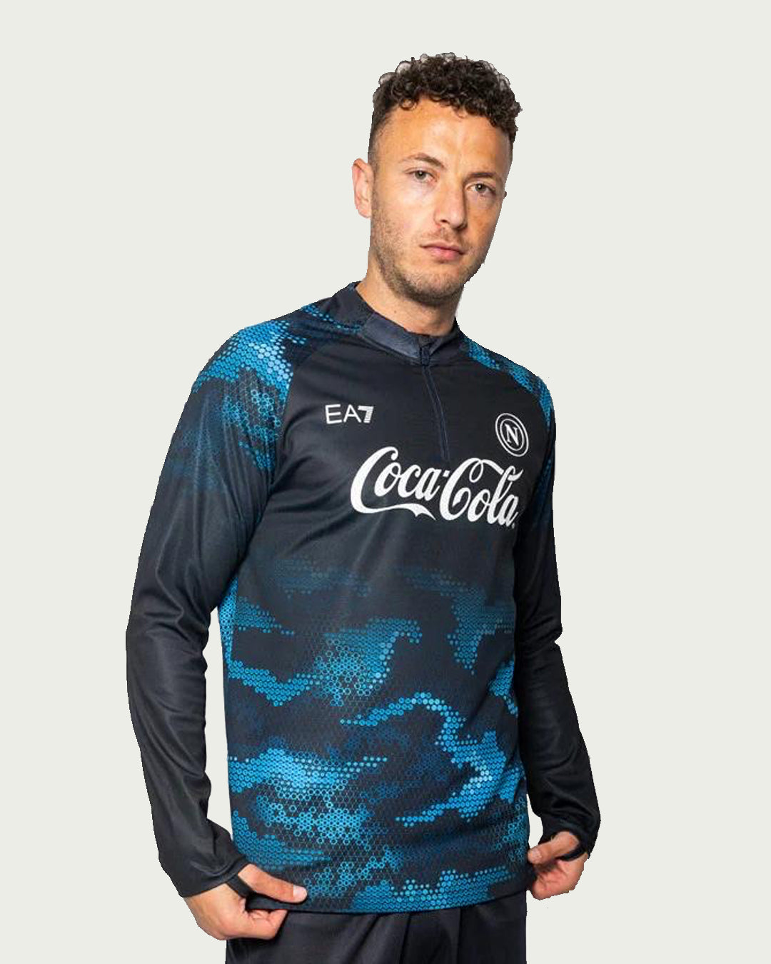 Napoli x EA7 “ Navy Blue “ Sweatshirt 2024 / 2025