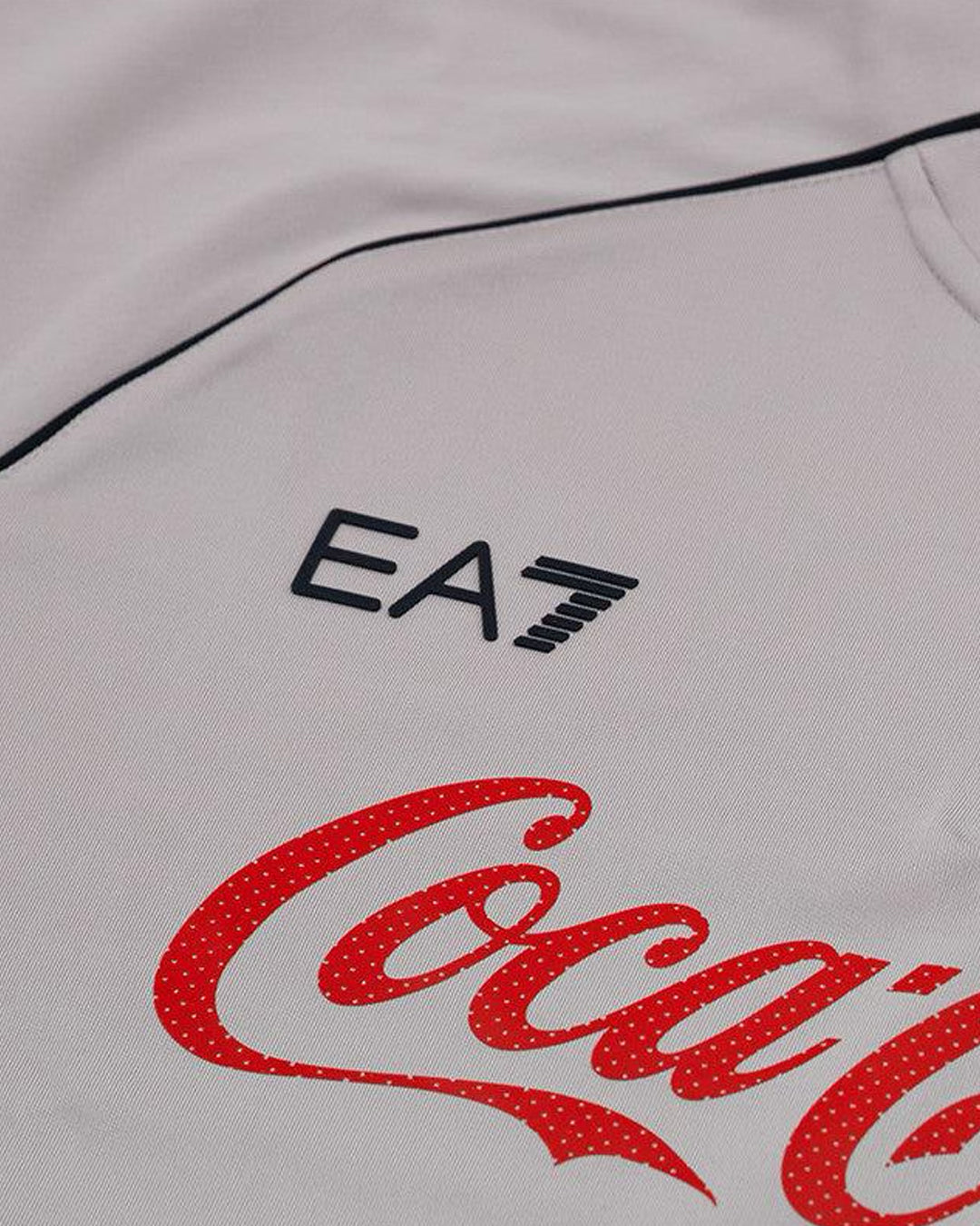 Napoli x EA7 “ Silver “ Sweatshirt 2024 / 2025