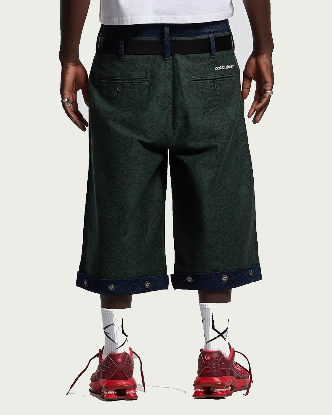Coldcltr “ Snake Suit “ Jorts