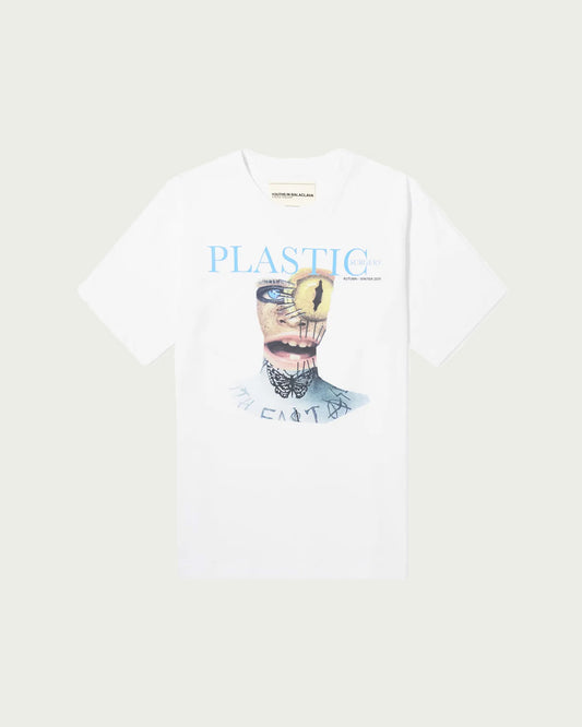 Youths in Balaclava Plastic Printed Tee