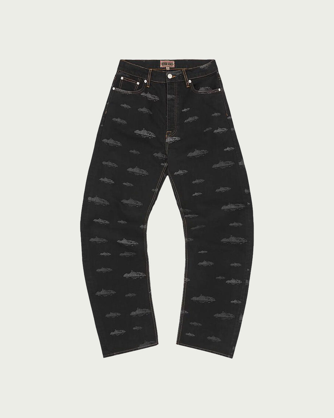 Corteiz " Alcatraz Pattern " Denim