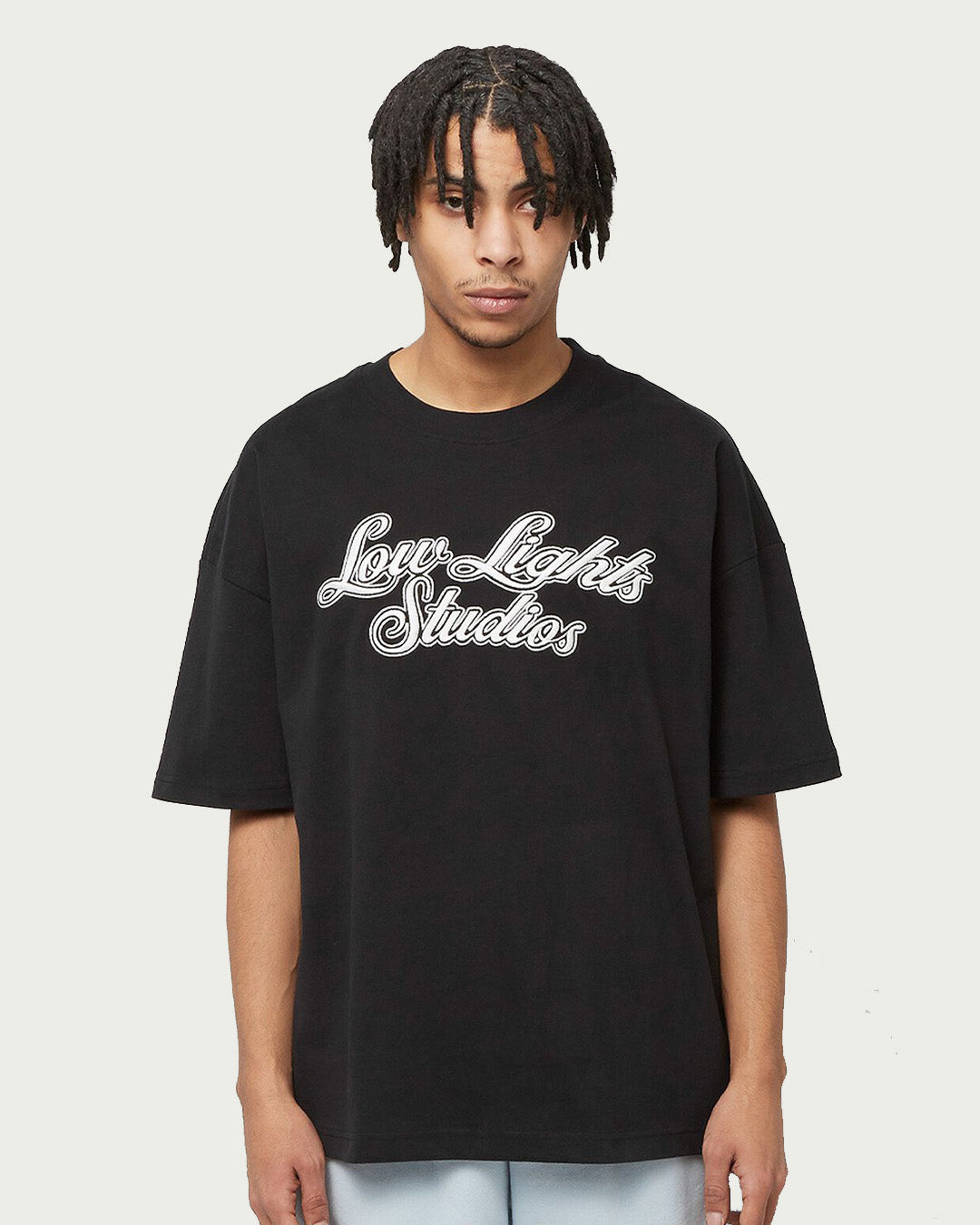 LLS " Black Embroidery " Tee