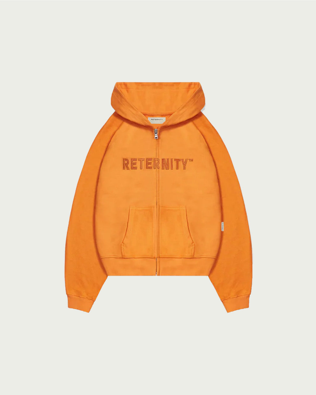 RTNTY " Embroidery Logo " Zip Hoodie