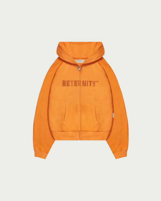 RTNTY " Embroidery Logo " Zip Hoodie