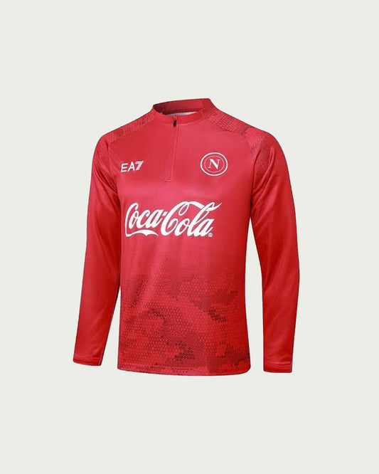 Napoli x EA7 “ Red “ Sweatshirt 2024 / 2025