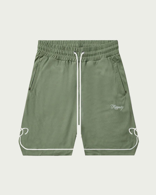 RTNTY " Green " Mesh Shorts