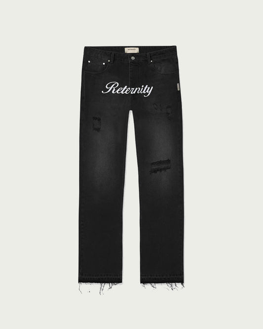 RTNTY " Washed Black " Denim