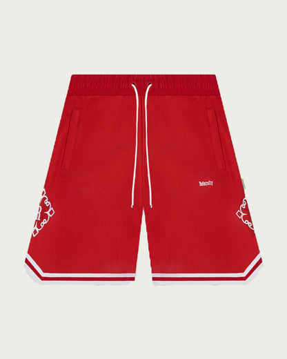 RTNTY " Symbol Lava Red " Mesh Shorts