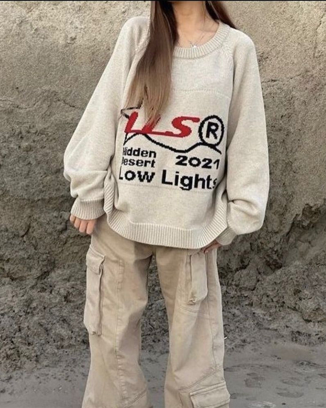 LLS “ Hidden Desert “ Knit Sweater