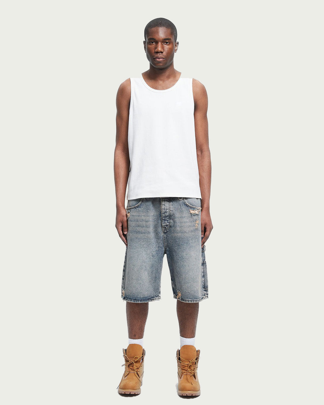 RTNTY “ Destroyed Denim “ Jorts