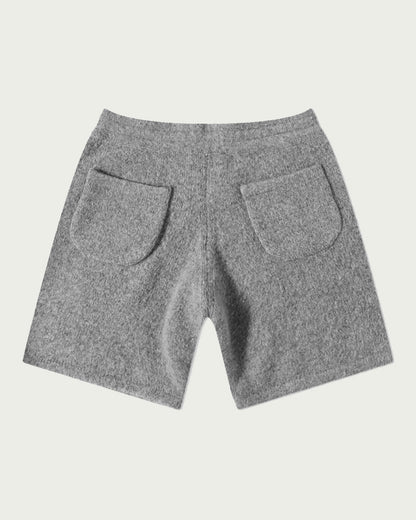 Cole Buxton " Grey Intarsia " Knit Short