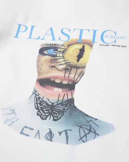 Youths in Balaclava Plastic Printed Tee