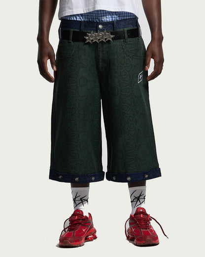 Coldcltr “ Snake Suit “ Jorts