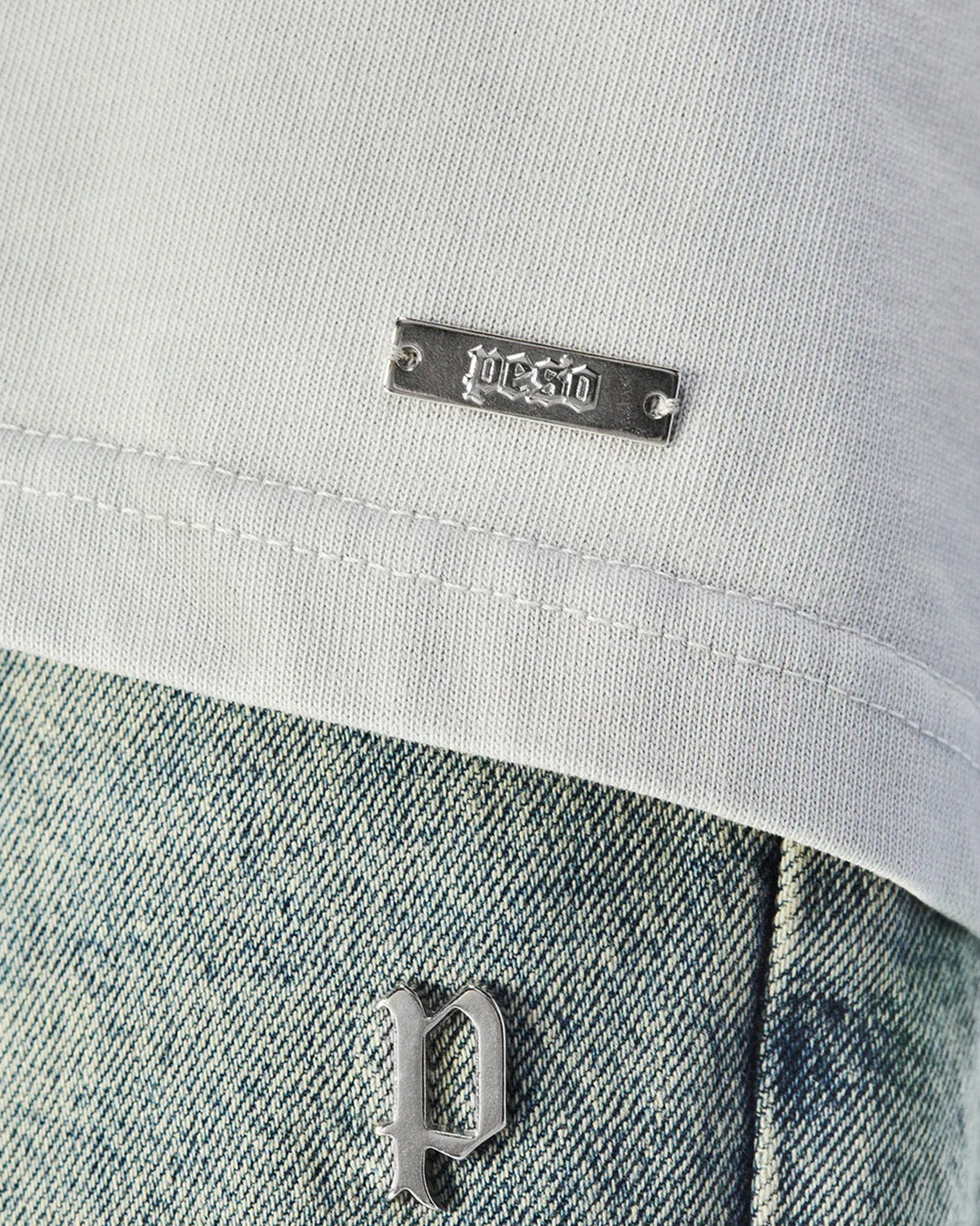 PSCLO " Heavy " Grey Tee