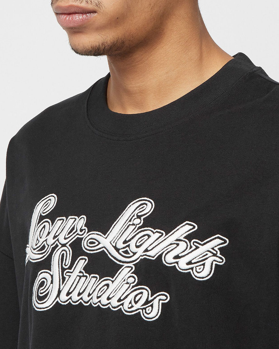 LLS " Black Embroidery " Tee