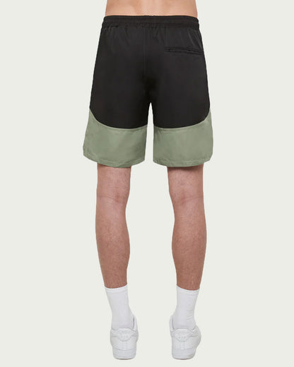 RTNTY " Black/Green " Swim Shorts