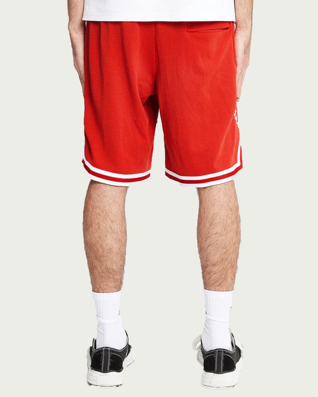 RTNTY " Symbol Lava Red " Mesh Shorts