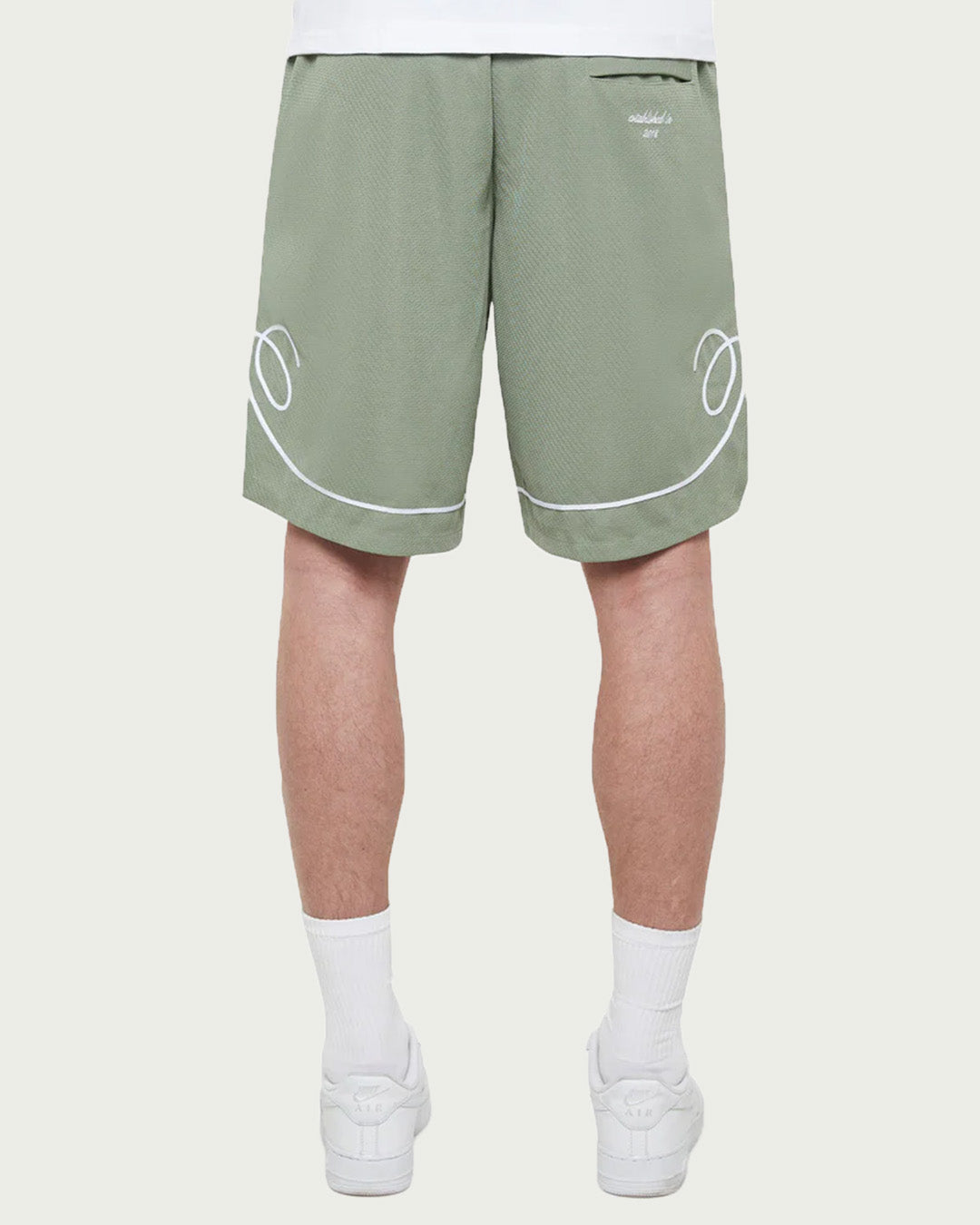 RTNTY " Green " Mesh Shorts