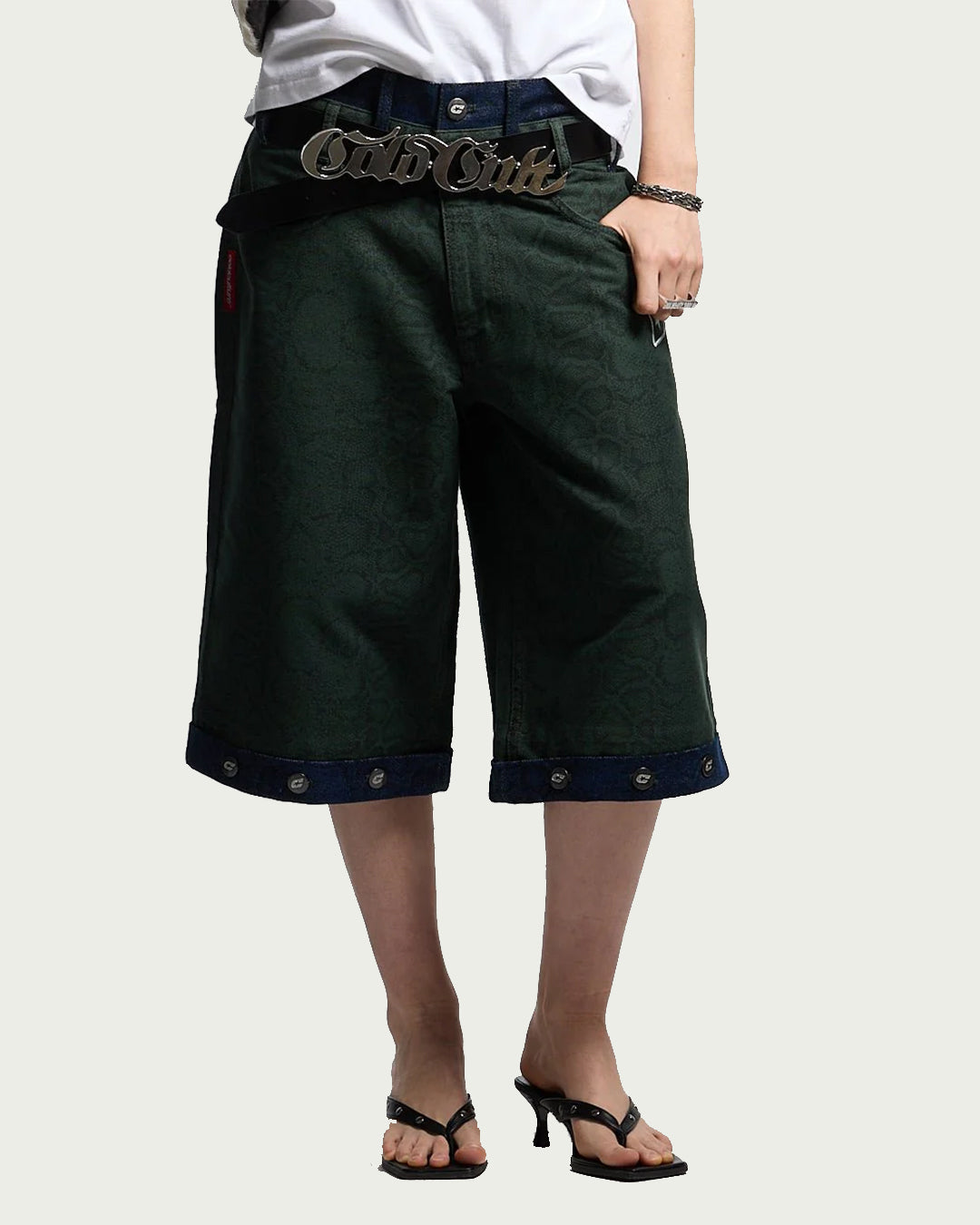 Coldcltr “ Snake Suit “ Jorts