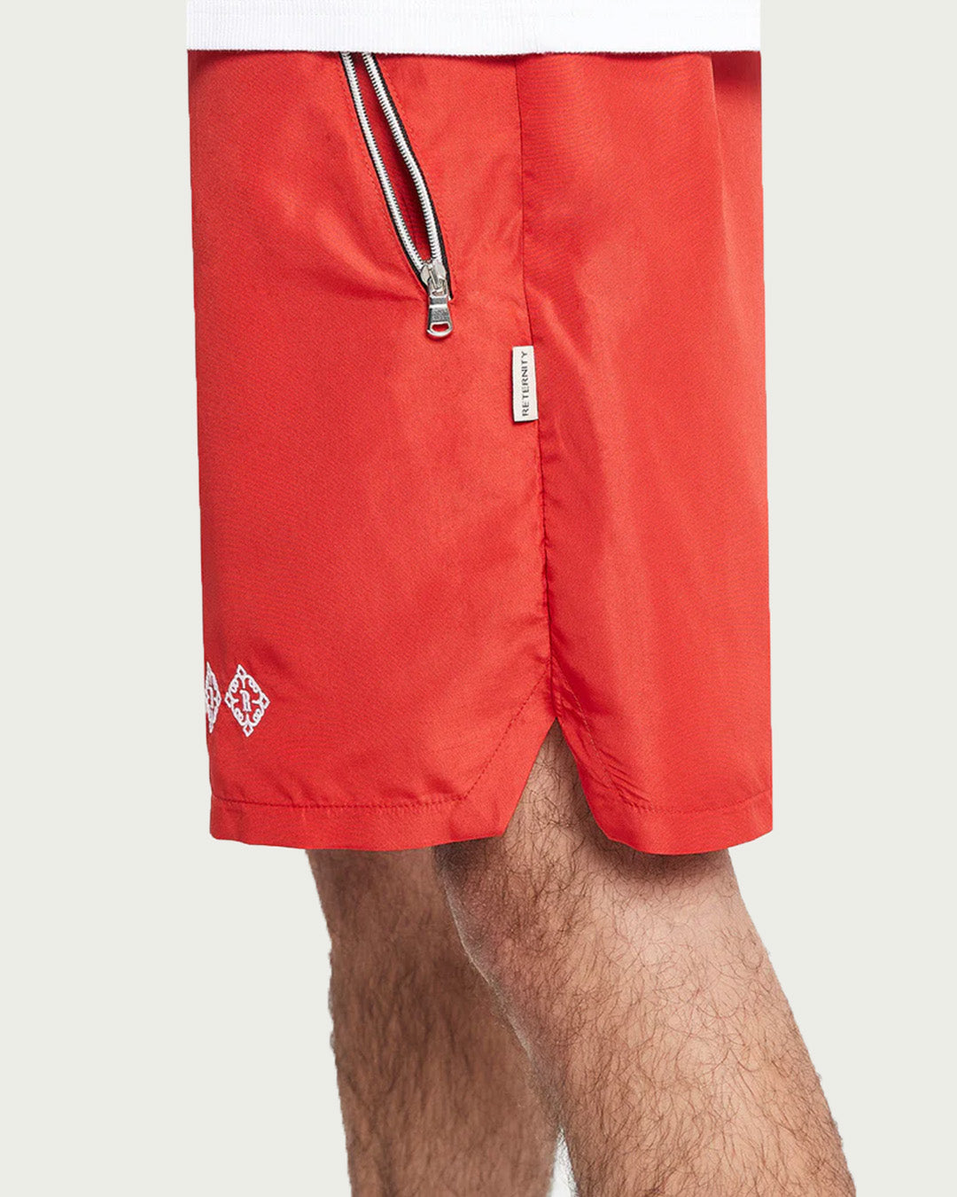 RTNTY " Symbol Lava Red " Swim Shorts