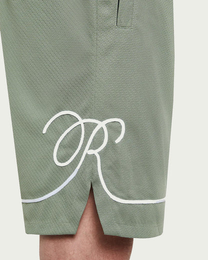 RTNTY " Green " Mesh Shorts