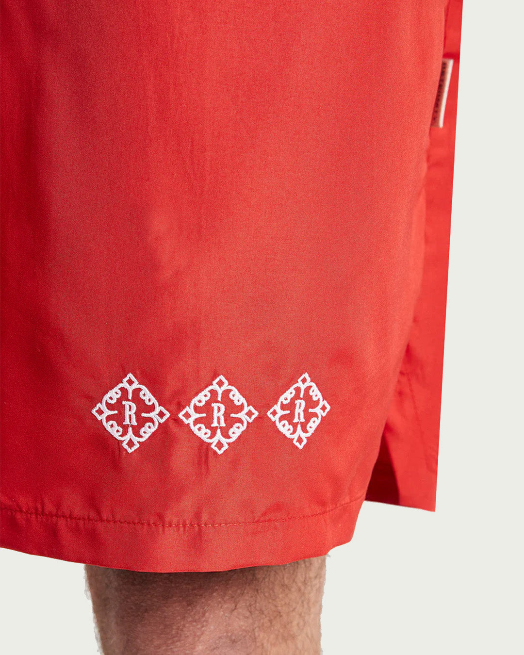 RTNTY " Symbol Lava Red " Swim Shorts