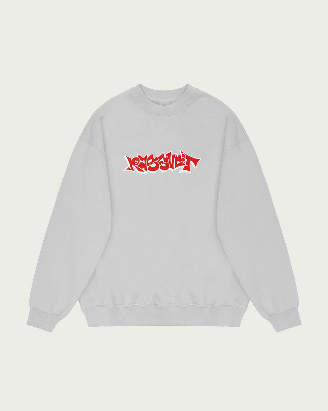 Rassvet Grey Graffiti Logo Sweatshirt