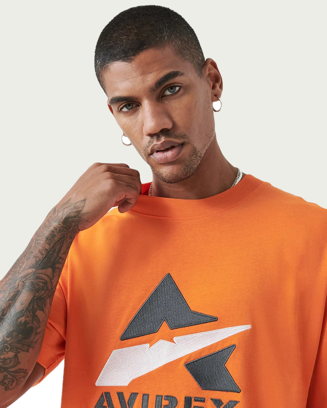 Avirex "Cannon" Orange Tee