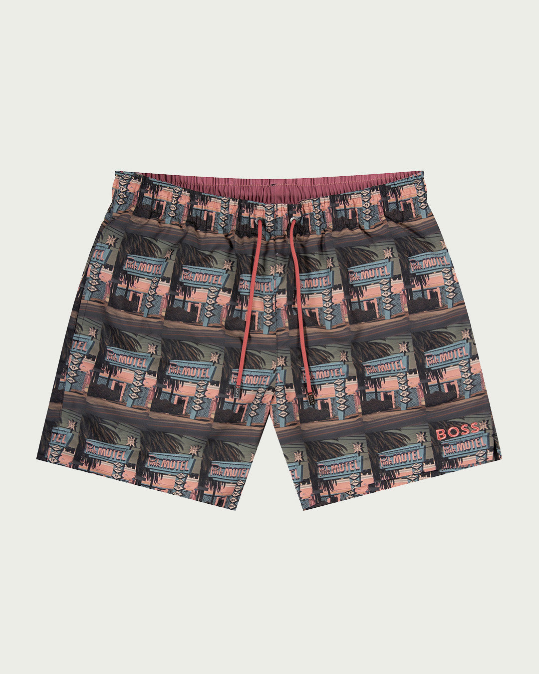 Hugo Boss "Motel Collage" Swim Shorts