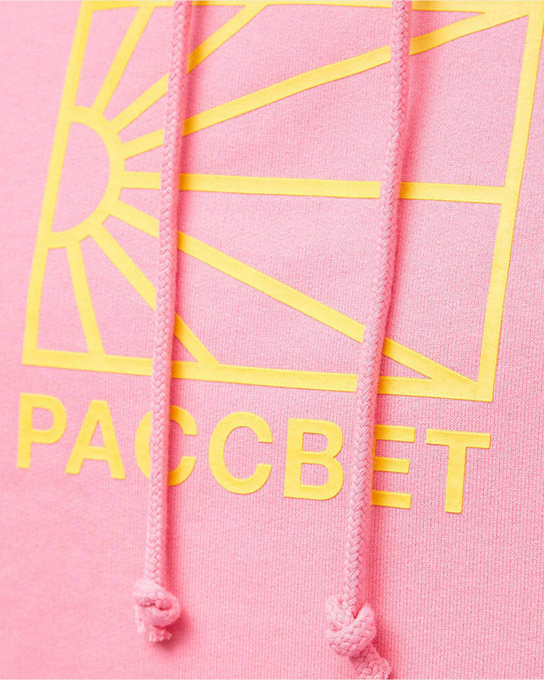 Paccbet Sun Logo Popover Pink Hoodie